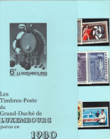 LUXEMBOURG 1980 ANNEE COMPLETE ** MNH. (3N297) - Volledige Jaargang