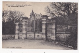 Cpa HOMECOURT Chateau De La Direction Des Acieries De La Marine Photo Néson - Homecourt