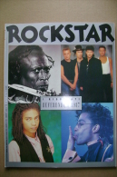 PBS/4 Rivista ROCKSTAR N.90/1988 U2/PRINCE/BEASTY BOY/RODDY FRAME/PAUL Mc CARTNEY/OLIVER STONE - Musica