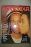 PBS/9 Rivista ROCKSTAR N.98/1988  ZIGGY MARLEY/DEREK B/BON JOVI/MICHELLE SHOOKED/NICK CAVE/PAOLO CONTE - Musique