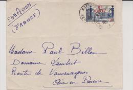 LETTRE REUNION-AFFRANCHIE N° 300  SURCHARGEE CFA - Other & Unclassified