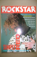 PBS/13 Rivista ROCKSTAR N.105/1989 SIMPLY RED/HOTHOUSE FLOWERS/LATIN HIP HOP/CHET BAKER/DAVID CROSBY/MORY KANTE/E.BURDON - Musique