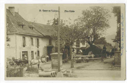 SAINT GEOIRE EN VALDAINE RARE Carte Photo  : " Plan Palais "  - Edition Papèterie Joseph Giroud - Saint-Geoire-en-Valdaine