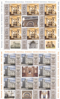 ROMANIA 2013  THE GREAT  JEWISH TEMPLE IN RADAUTI MOLDOVA MINISHEET ,** MNH - Volledige & Onvolledige Vellen