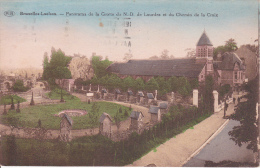 Bruxelles-Laeken Panorama De La Grotte...1936 Naar Marche En Famenne - Laeken