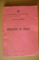 PBS/24 Comando Supremo OPERAZIONI DI SBARCO 1943/ II^ Guerra Mondiale - Italienisch