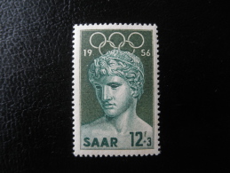 Saarland 1956 Michel 371 12+3Fr - Ungebraucht