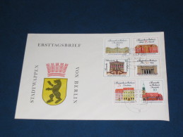 Brief Cover  DDR Deutschland Satzbrief 1971 Bauwerke In Berlin Buildings Haus House - Lettres & Documents