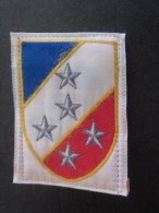 MILITARIA: --> écusson En Tissu De L'armée Française Scratch Au Verso (Marine)--> A Identifier - Escudos En Tela