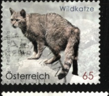 Austria 2010, Salvaguardia Della Natura: Gatto Selvatico (o) - Used Stamps