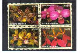 CSR388 UNO WIEN  2005  MICHL 435/38 VIERERBLOCK Used - Used Stamps