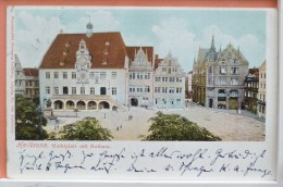 RARE Cpa HEILBRONN Ludewig N° 4705 Markplatz Mit Rathaus Voyagé 1903 Timbre Cachet Stuttgart N° 9 Et  Bruxelles - Dortmund