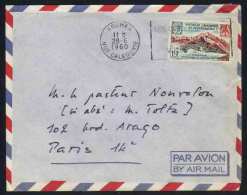 NOUVELLE CALEDONIE - NOUMEA / 1960 LETTRE AVION POUR LA FRANCE (ref 569) - Storia Postale