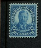 221865007 USA POSTFRIS MINT NEVER HINGED POSTFRISCH EINWANDFREI SCOTT  557 THEODORE ROOSEVELT - Ungebraucht