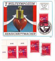 1025u: Österreich 1983, Herzschrittmacher Maximumkarte Und ** Ausgaben - First Aid