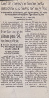 G) 1993 MEXICO, EL UNIVERSAL NEWSPAPER, INTERESTING PHILATELIC ARTICLES, XF - Inglés (desde 1941)