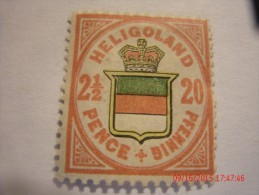 HELIGOLAND, MICHEL 18h, MINT OG - Heligoland