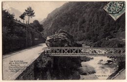 65 - B56845CPA - CAUTERETS - Pont De Calypso, Route Pierrefitte - Très Bon état - HAUTES-PYRENEES - Cauterets