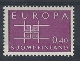 1963 - Finlandia 556 Europa ---- - Unused Stamps