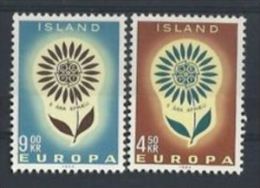 1964 - Islanda 340/41 Europa ---- - Nuevos