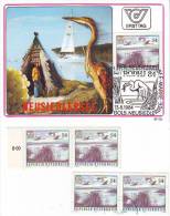 1033v: Österreich 1984, Neusiedlersee, Wasservögel, Maximumkarte Plus **/o Ausgaben - Cigni