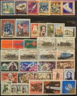 MONACO -  ANNEE COMPLETE 1968 : 36 TIMBRES NEUFS**Luxe Sans Charniére - Full Years