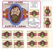 1033z5: Österreich 1984, Austria Tabak, Tabakpflanze, Maximumkarte Plus **/o Ausgaben - Tabacco