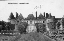 45 Artenay Chateau D'Auvilliers Animée - Artenay