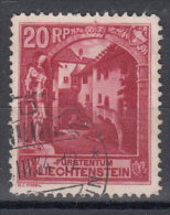 LIECHTENSTEIN USED MICHEL 97 PAYSAGES - Gebraucht