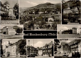 AK Bad Blankenburg, Stadthalle, Sportschule Des DTSB, Markt, Gel 1961 - Bad Blankenburg