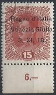 1918 VENEZIA GIULIA USATO 15 H - RR11846 - Venezia Giulia