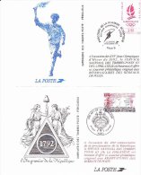 Lot De 5 Entiers Postaux De La Poste - A SAISIR ! - Official Stationery