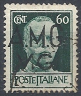 1945-47 TRIESTE AMG VG USATO IMPERIALE 60 CENT - RR11852 - Usados