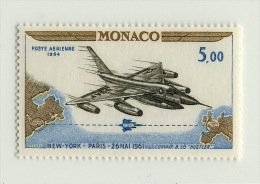 MONACO - Poste Aérienne 1964 - Lot PA 82 - 3ème Anniversaire Du Vol New-York-Paris - Neuf** - Voir Scan Recto Et Verso - Airmail