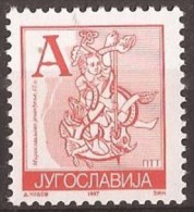 1997 X  2833 I  JUGOSLAVIJA FREIMARKE -A- RELIGION INITIALE AUS MIROSLAV-EVANGELIUM JAHR 1997 PERFORAZION 13 1-4  MNH - Ungebraucht