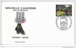 *** BOXE - BOX - Jeux Olympiques De Sydney Yvrt N°820 FDC NOUVELLE CALEDONIE 15 09 2000/l - FDC