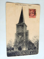 Carte Postale Ancienne : LEMBEYE : L'Eglise - Lembeye