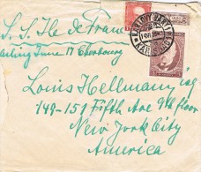 3686. Carta Por Barco Ile De France, KARLOVY VARY 1930 (Checoslovaquia) - Brieven En Documenten