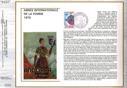 Année Internationale De La Femme 1975. Feuillet 310 X 21,5. - Blocks & Sheetlets