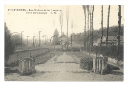 Magny-les-Hameaux (78) :Ruine De La Chapelle Vue Du Transept En 1910. - Magny-les-Hameaux