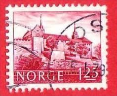 NORVEGIA - NORGE - 1977 - Castello Di Akershus,  Oslo  - 1.25 - Used Stamps