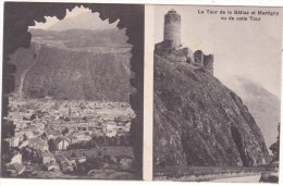 La  Tour  De  La  Bâtiaz  Et  Martigny  Vu  De  Cette  Tour - Martigny