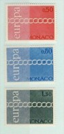 3 TIMBRES** MONACO 1971 # EUROPA - 1971