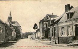 80 - SOMME - LUCHEUX - Rue De L'église - Très Bon état - 2 Scans - Lucheux