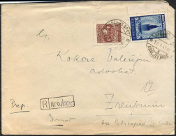 YUGOSLAVIA - JUGOSLAVIA  - REC. LETTER - MOSCOW - SLAVONIC CONGRES - KRALJEV BREG To ZRENJANIN -1947 - Brieven En Documenten