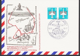 Germany GDR 1983, Postal Stationery - Postcards - Used