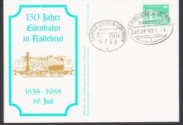 Germany GDR 1988, Postal Stationery - Postcards - Used