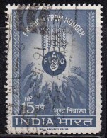 India Used 1963, Freedom From Hunger, Hands For Food,   (Sample Image) - Gebraucht