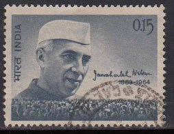 India Used 1964, Nehru & Crowd.   (Sample Image) - Used Stamps