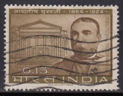 India Used 1964, Asutosh Mookerjee,  Mathematics Prodigy, Law, Education Reforms, Science, Royal Society - Used Stamps